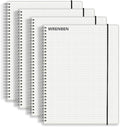 WRENBEN 120gsm Graph Paper Composition Notebook A5 Spiral Notebook 160 Pages by WRENBENNOTEBOOK