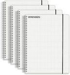 WRENBEN 120gsm Graph Paper Composition Notebook A5 Spiral Notebook 160 Pages by WRENBENNOTEBOOK
