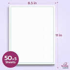 Graph Paper Pad for Blueprint Drawings, Engineering Drawing, and Planning - Image 2