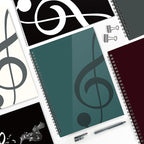 MAXCURY Blank Sheet Music Composition Manuscript Staff Paper Art Music Notebook - Image 6