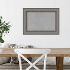 Amanti Art Grey Framed Magnetic Board 16x22 Small Vision Board - Image 5