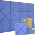 Sonicism 12 Pack X-Lined Acoustic Panels by Sonicism