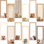 Gersoniel 12 Packs Magnetic Notepads by Gersoniel