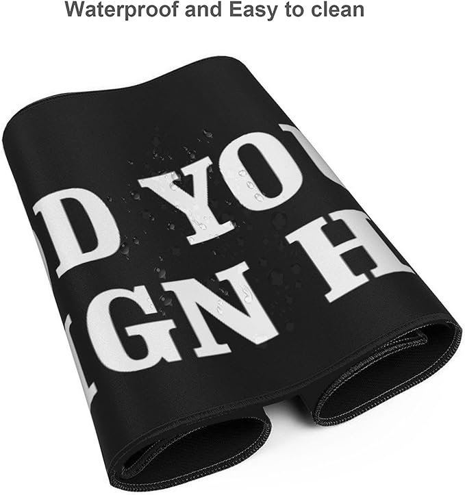 OHORTEB Custom Mouse Pad with Photo, Personalized Image Text Laptop Desk Mat - Image 4