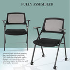 VACYOVKE 8 Pack Executive Office Chairs - Image 5