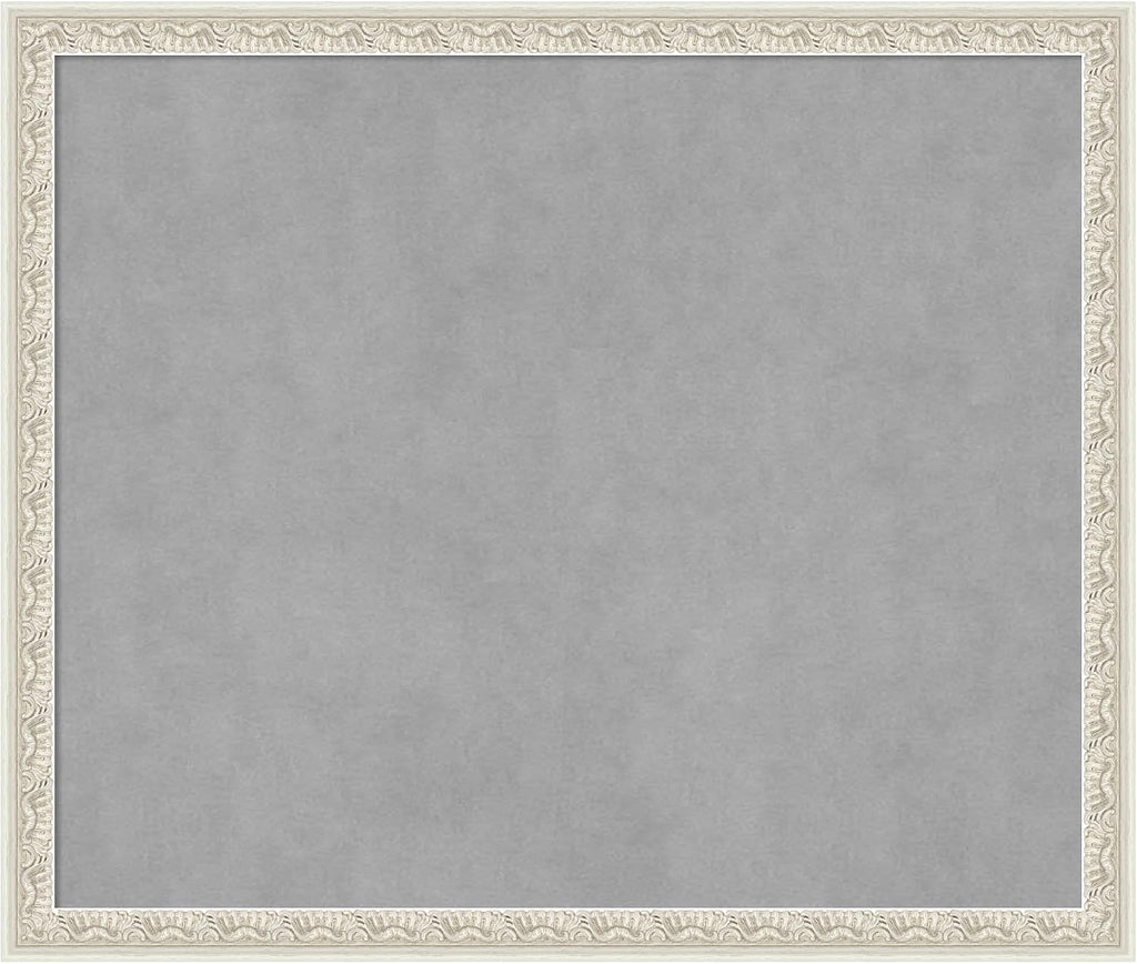 Amanti Art Silver Framed Magnetic Board 22x26 Medium Vision Board