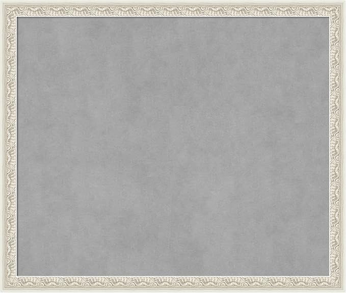 Amanti Art Silver Framed Magnetic Board 22x26 Medium Vision Board by AmantiArt