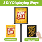 RedChili Floor Standing Sign Holder Stand - Image 3