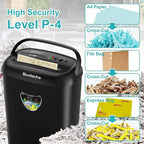 Home Office Paper Shredder, 14-Sheet Cross Cut - Image 3