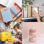 Removable Kraft Label Stickers- Writable Gift Tag Stickers Labels, - Image 6
