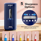 AFMAT Electric Pencil Sharpener, Fully Automatic Pencil Sharpener, Auto in & Out - Image 4