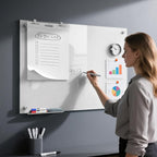 MaxGear Glass Whiteboard, Tempered Magnetic Dry Erase Board Ultra White - Image 5