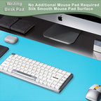 Boutilon Leather Desk Pad Protector, Non-Slip Mouse Pad, Laptop Desk Pad - Image 5