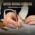Scriveiner Silver Chrome Fountain Pen - Image 4