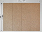 DECORITA Felt Wall Tiles | Large Cork Board Alternative | Aesthetic Felt - Image 2