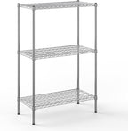 Regal Altair 18" Deep x 36" Wide x 54" Height Wire Shelving Kit | 3-Tier | NSF by Regal+Altair