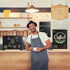 11.7x16.5 Inch Tabletop Chalkboard - Image 5
