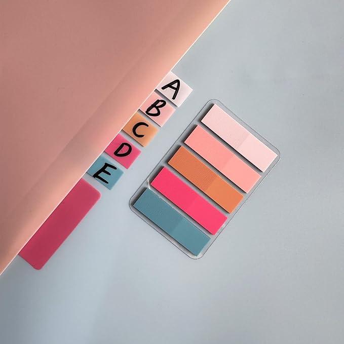 ELII 500 PCS Sticky Index Tabs 2 Inch Colorful Sticky Tabs - Image 6