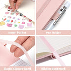 Thboxes 160 Pages Lined Journal Notebook, 5.71" X 8.27" Writing & Journaling - Image 6