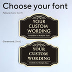 Custom Decorative Outdoor Metal Sign - Image 9