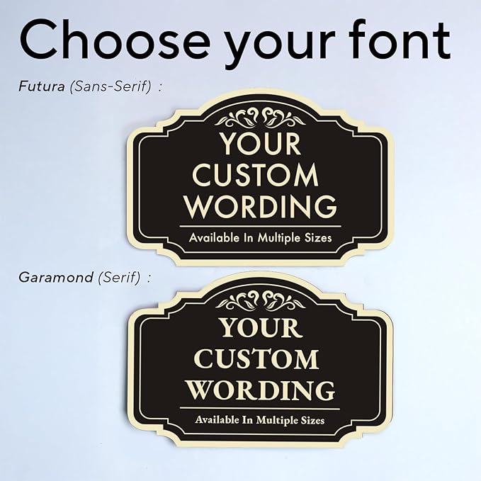 Custom Decorative Outdoor Metal Sign - Image 9