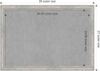 Amanti Art Silver Framed Magnetic Board 27x39 Large Vision Board - Image 4