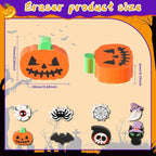 JULMELON 72PCS Halloween Party Favors Set, Wooden Pencils - Image 2