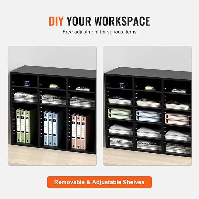 VEVOR Literature Organizers, 24 Compartments Office Mailbox - Image 5