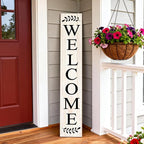 Farmhouse Wooden Merry Christmas Welcome Sign Stand - Image 2