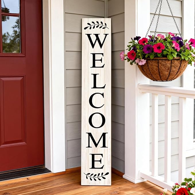 Farmhouse Wooden Merry Christmas Welcome Sign Stand - Image 2