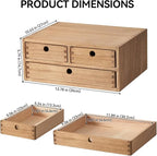 Kirigen Wooden Desktop Organizer - Image 2