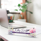 Personalized Name Plate for Desk, Custom Desk Name Plate, Acrylic Name Plate - Image 4