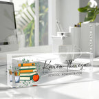 Custom Office Name Plate, Personalized Gifts - Image 2