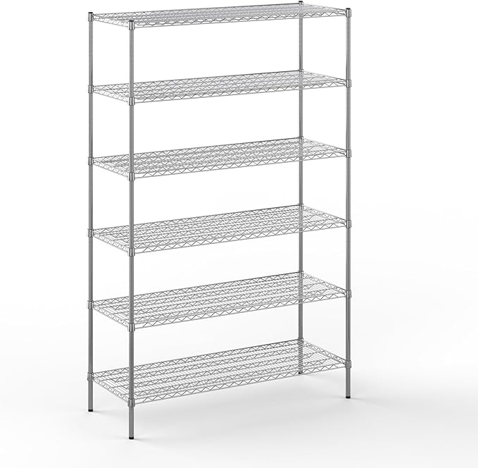 Regal Altair 21" Deep x 54" Wide x 86" Height Wire Shelving Kit | 6-Tier | NSF by Regal+Altair