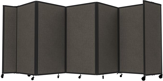 Versare Room Divider 360 Portable Wall Partition | Folding Panels | Large by VERSARE