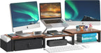 land·voi heavy duty dual monitor stand, holds 2, main product view