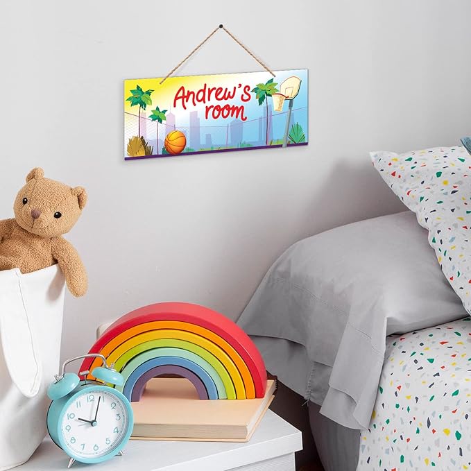 Custom Boy/Girl Name Sign Personalized Kids Decor Sign - Image 4