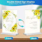 Acrylic Sign Holder 8.5x11, Plastic Flyer Display Holder - Image 5