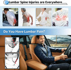 Lumbar Support Pillow for Car, 100% Memory Foam Lumbar Pillow - Image 6