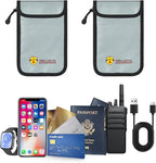 2 Pack Small Fireproof Bag, Fireproof Wallet Pouch, Non-itchy Waterproof Cash - Image 3