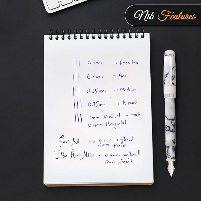 FPR Himalaya V2-Chrome Ultra Flex Nib Pen - Image 3