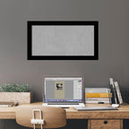 Amanti Art Black Framed Magnetic Board 15x27 Small Vision Board - Image 5