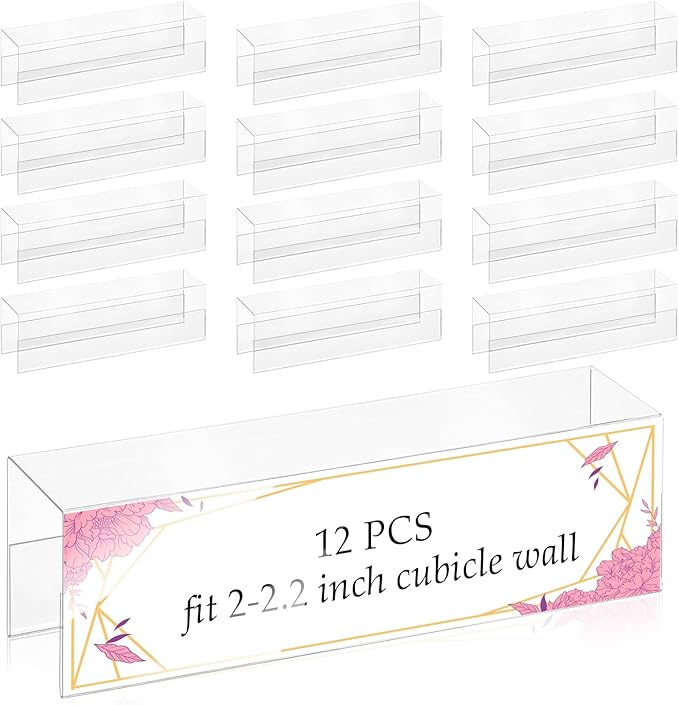 Cubicle Name Plate Holders Cubicle Name Plate Sign Holder Name Plate Bracket by SHIQIKEJIPTY