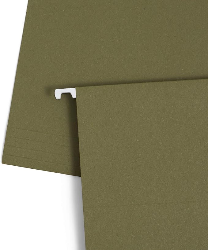 Blue Summit Supplies 25 Hanging File Folders, Reinforced Hanging Folders - Image 5