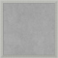Amanti Art Silver Framed Magnetic Board 18x18 Small Vision Board