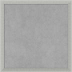Amanti Art Silver Framed Magnetic Board 18x18 Small Vision Board