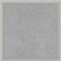 Amanti Art Silver Framed Magnetic Board 18x18 Small Vision Board by AmantiArt