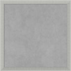 Amanti Art Silver Framed Magnetic Board 18x18 Small Vision Board by AmantiArt