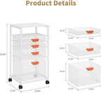Marbrasse Rolling File Cart - Image 3