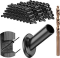 BLIKA 40 Pack 25 30 35 Degree Black Cable Railing Angle Beveled Protector
